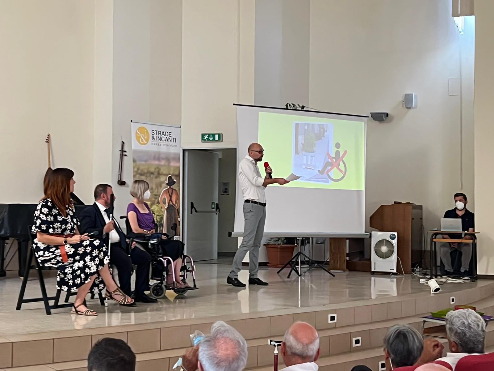 Immagine per Farra, un gioco per guardare la città con gli occhi della disabilità